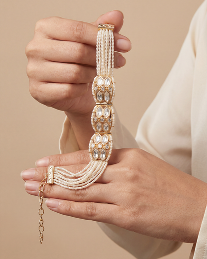 Anisha Moissanite Moti Bracelet