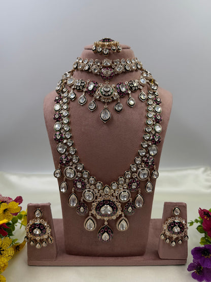 Suchita Moissanite Premium Semi Bridal Set