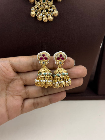 Pranisha Heritage Chorski Necklace Set