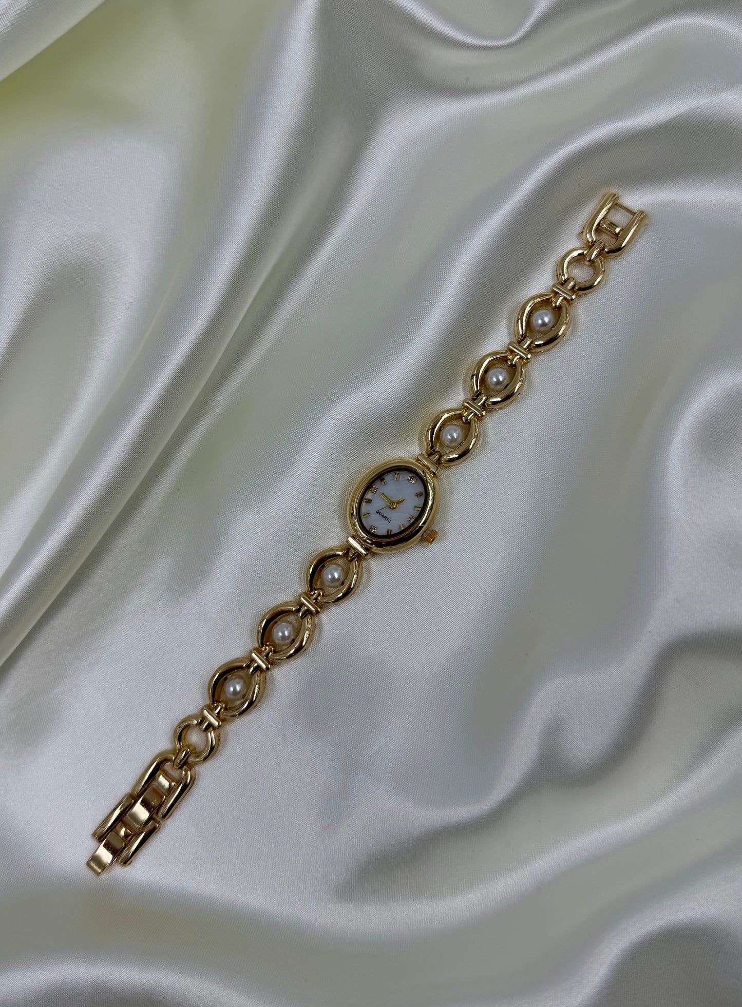 Savi Gold Stainless Steel Watch (Adjustable)