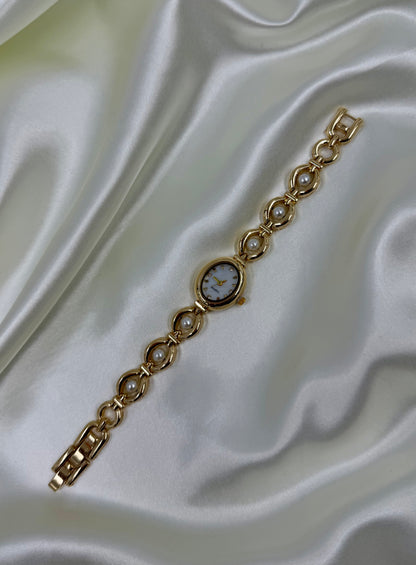 Savi Gold Stainless Steel Watch (Adjustable)