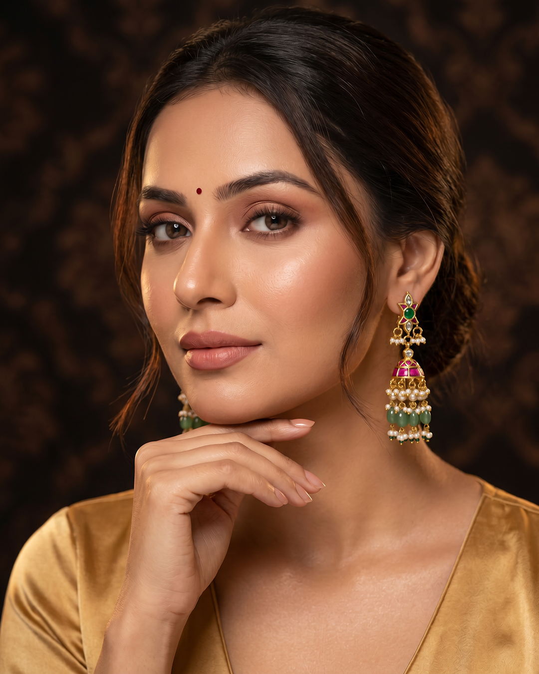 Nalini Jadau Pachi Kundan Jumka
