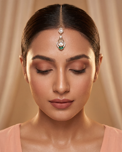 Disha Moissanite Mang Tika