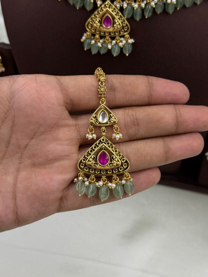 Tvesha Premium Heritage Choker Set
