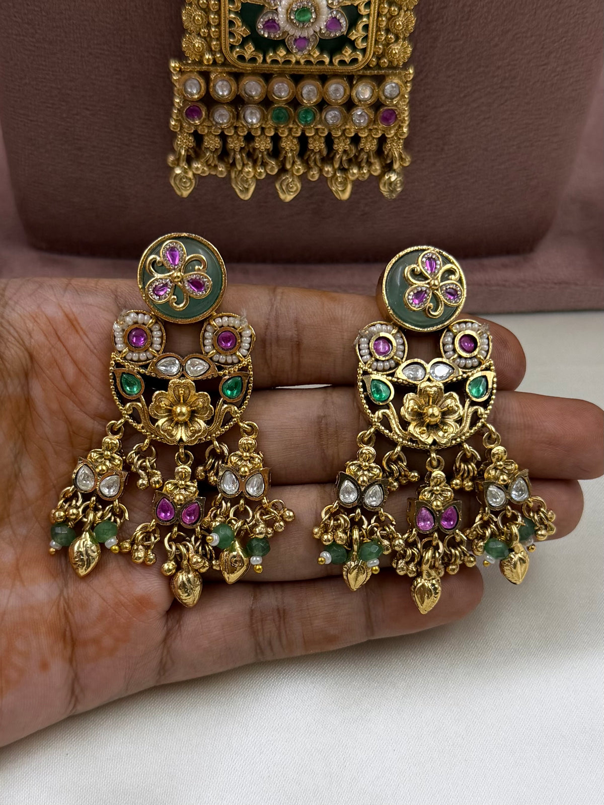 Lakshmi Heritage Combo Necklace Set