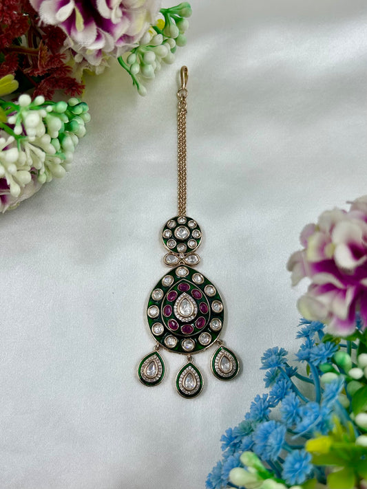 Maitri Moissanite Mang Tika