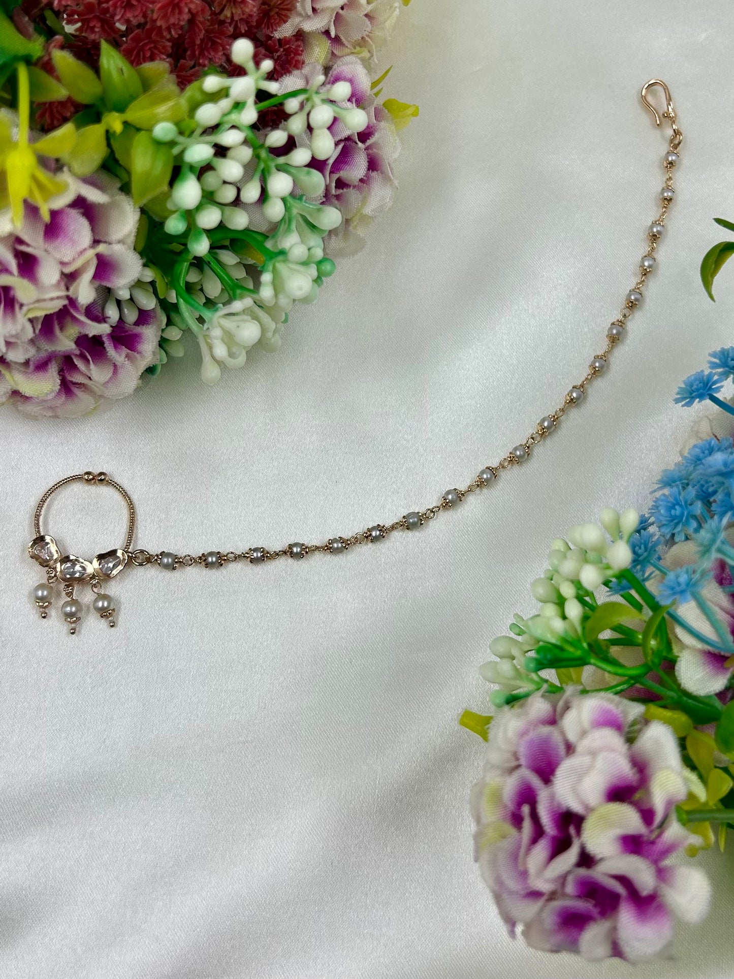 Jiya Moissanite Nose Ring