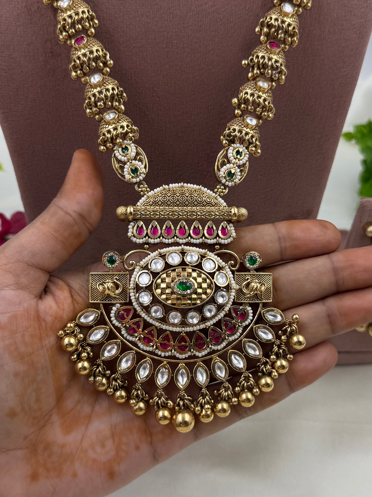 Rupa Heritage Chorski Combo Necklace Set
