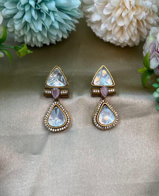 Crew Moissanite Kundan Tops