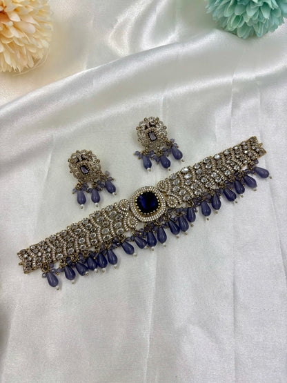 Sora Victorian Choker Necklace Set