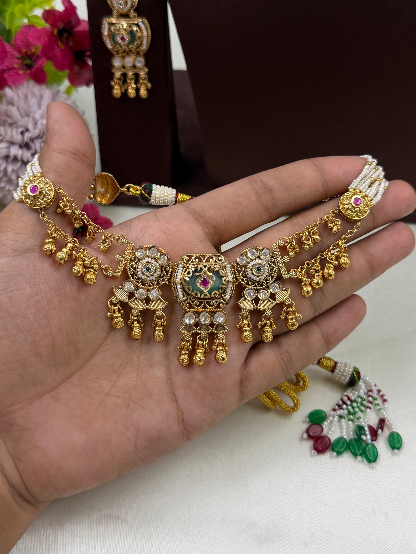 Isha Heritage Chorski Necklace Set