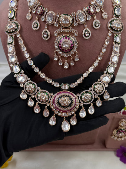 Taniya Moissanite Premium Combo Set