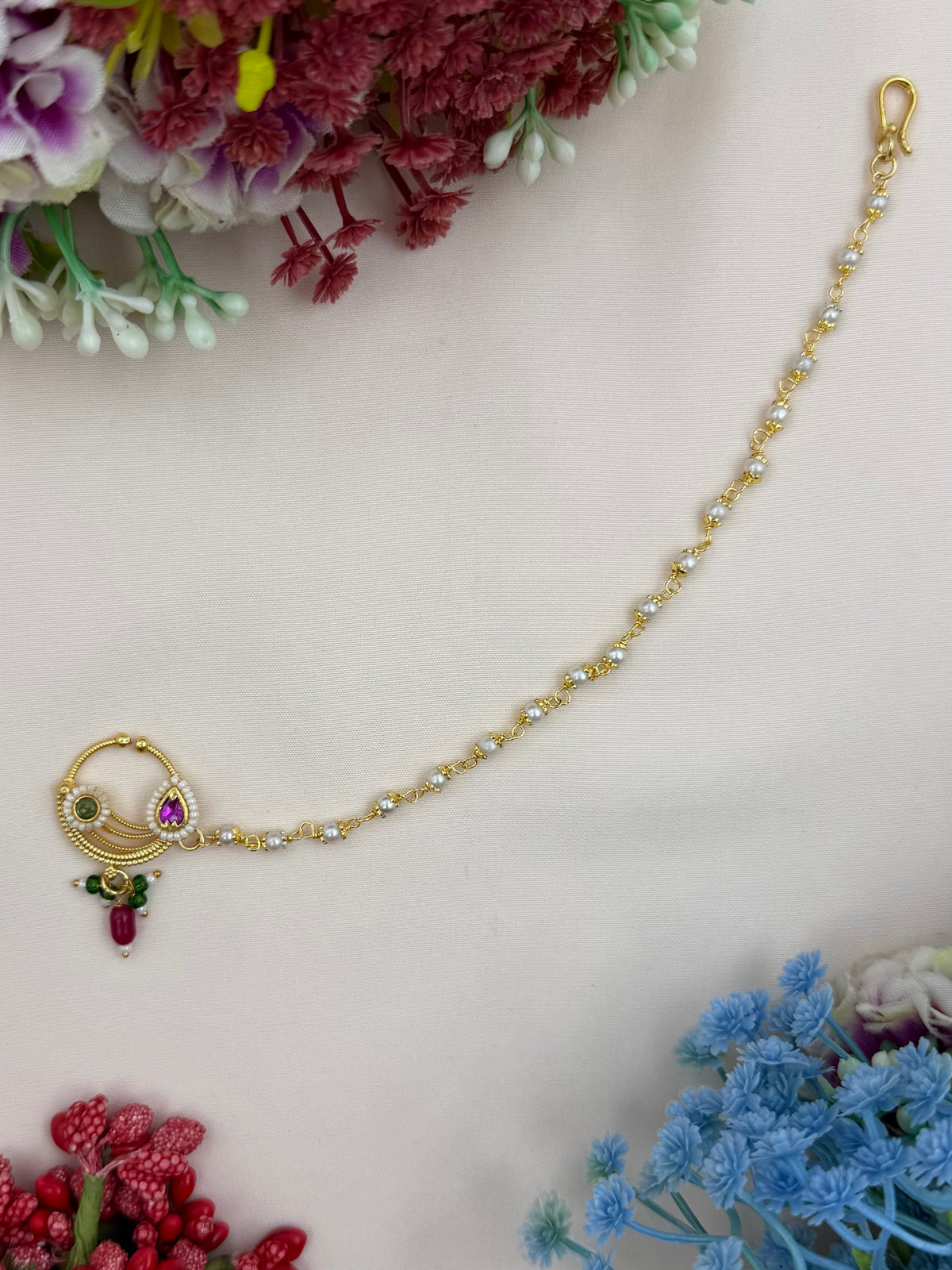 Prabha Traditional Indian Nose Ring