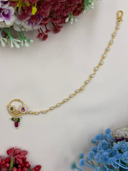 Prabha Traditional Indian Nose Ring