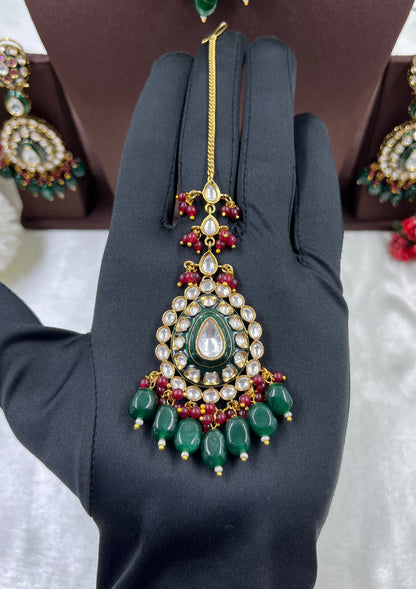 Bani Polki Kundan Choker Necklace Set