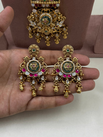 Veda Heritage Long Necklace Set