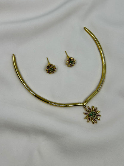 Traditional Hasli Necklace Set