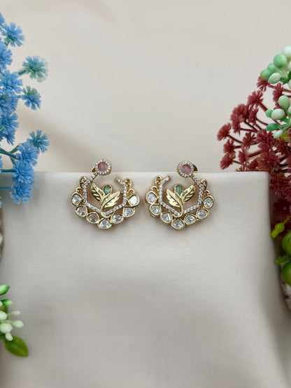 Priya Moissanite Earring