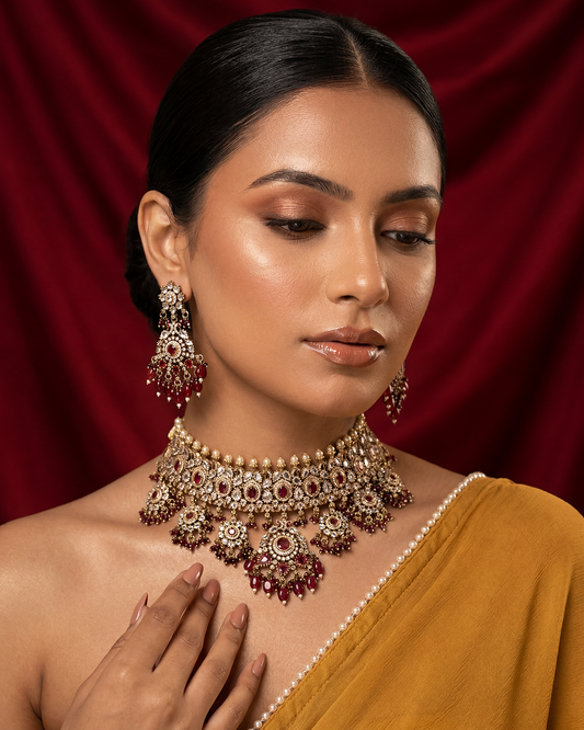 Sakshi Victorian Premium Choker Set