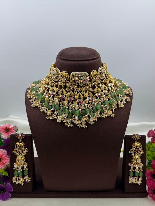 Mahira Premium Pachi Necklace Set