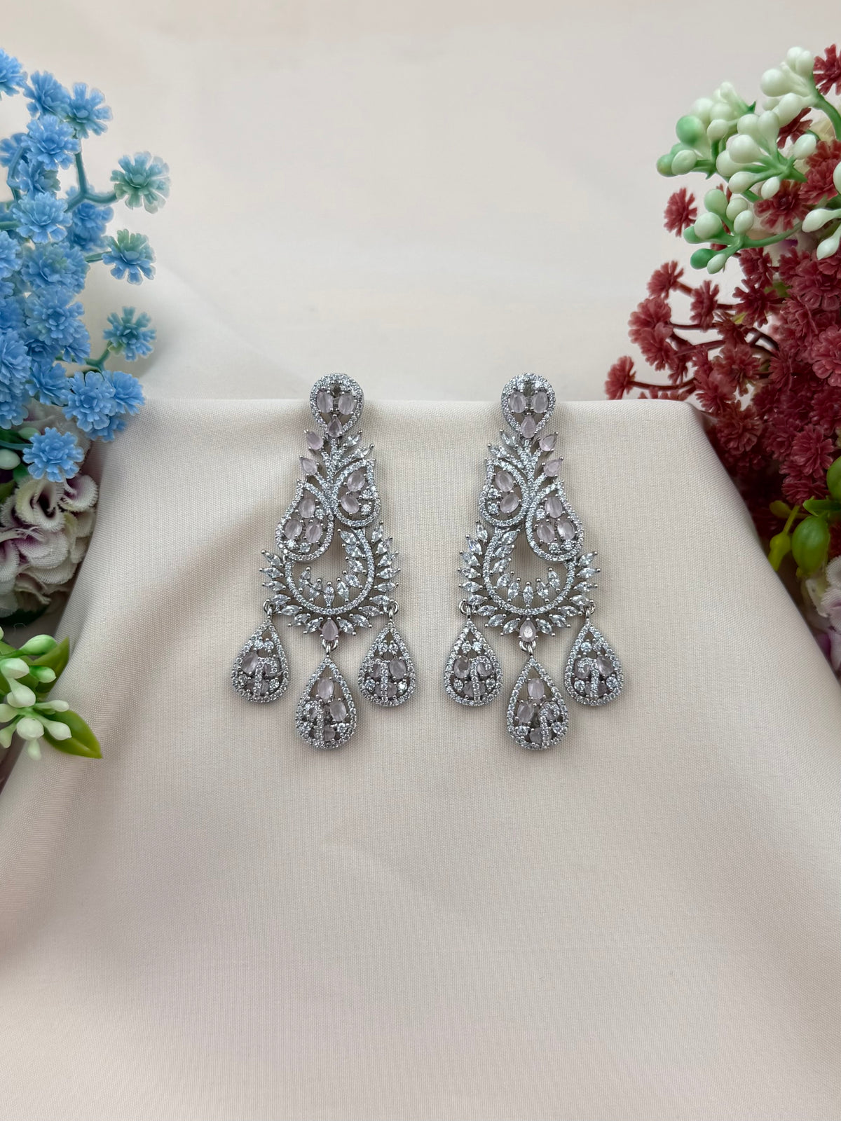 Olive American Diamond Earring