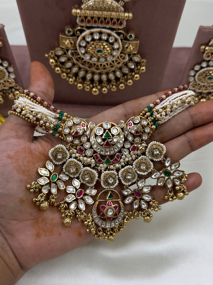 Purnima Heritage Combo Necklace Set