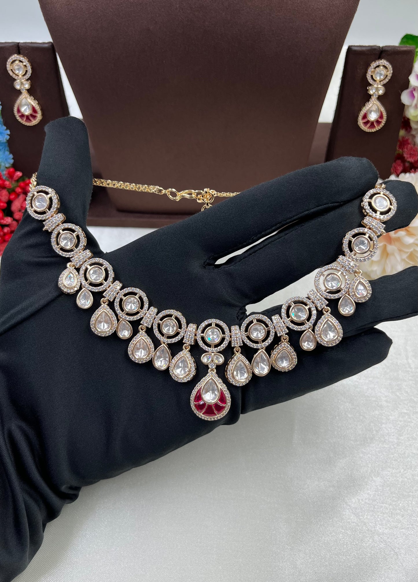 Kittur Moissanite Delicate Necklace