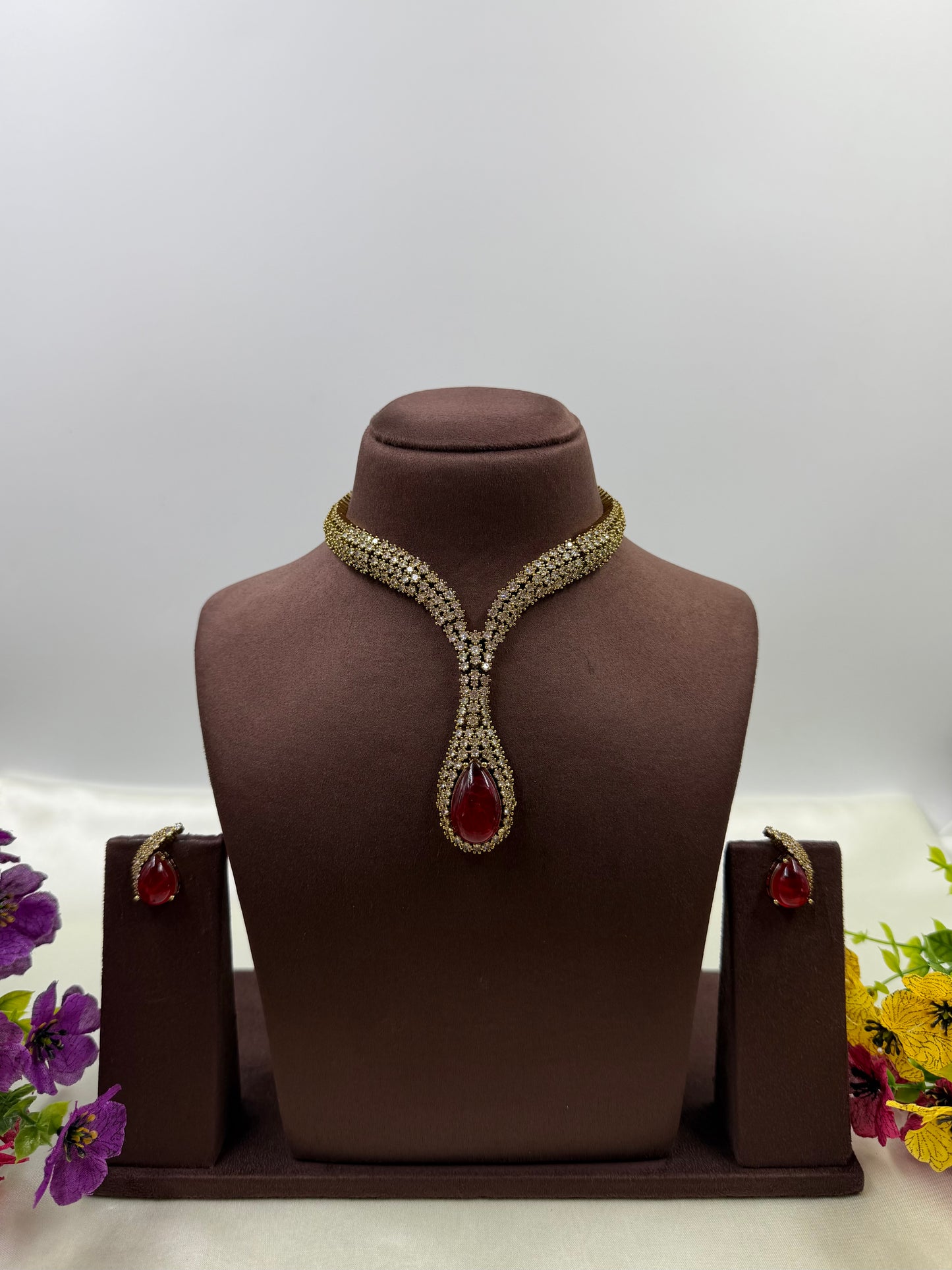 Rashamika Victorian Necklace