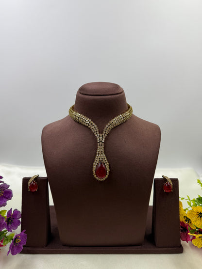 Rashamika Victorian Necklace