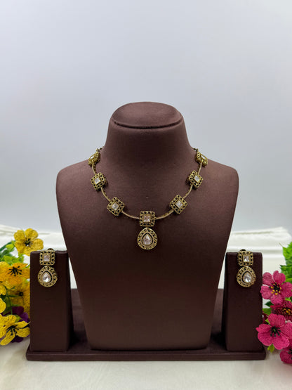 Harshada Victorian Premium Necklace