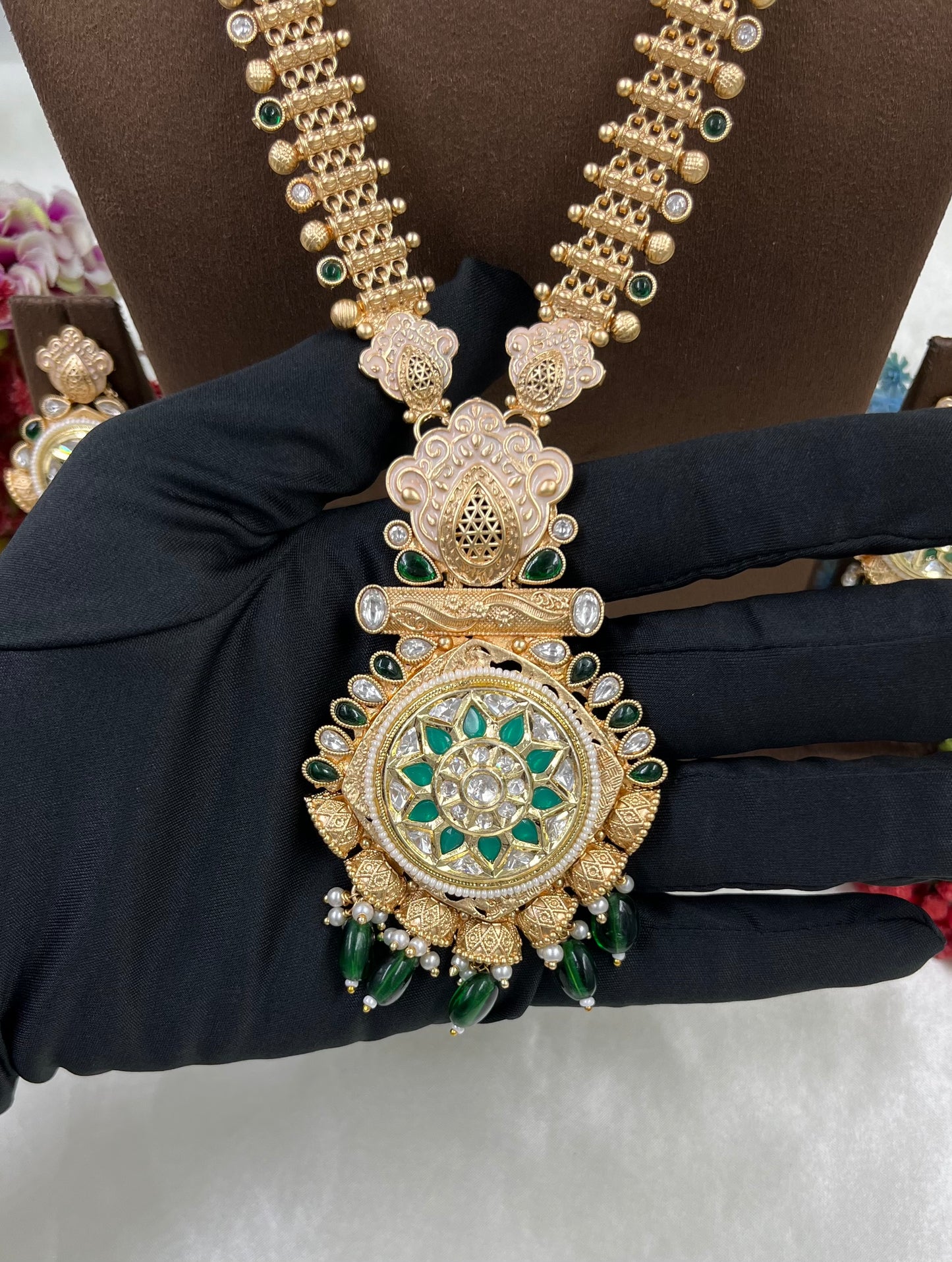 Rajwadi Long Necklace