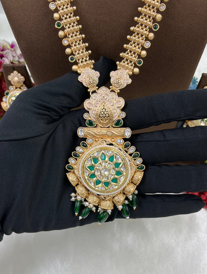 Rajwadi Long Necklace