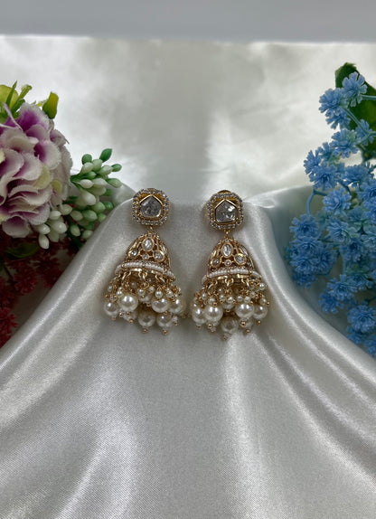 Rima Moissanite Jumka ￼