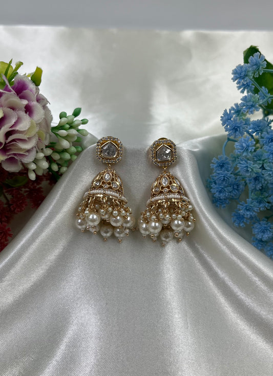 Rima Moissanite Jumka ￼