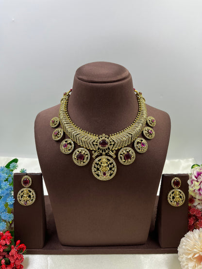 Padmini Traditional Victorian Necklace