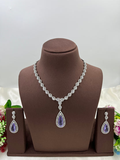 Zara Regal Drop Necklace Set