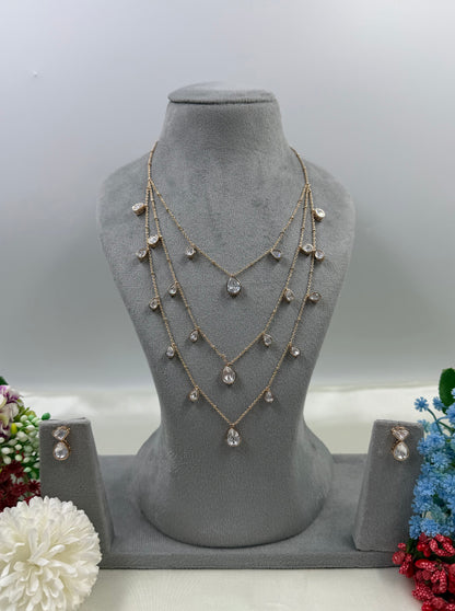 Riya Three Layer Necklace