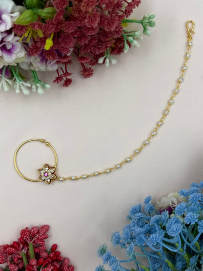 Nishika Traditional Indian Nose Ring