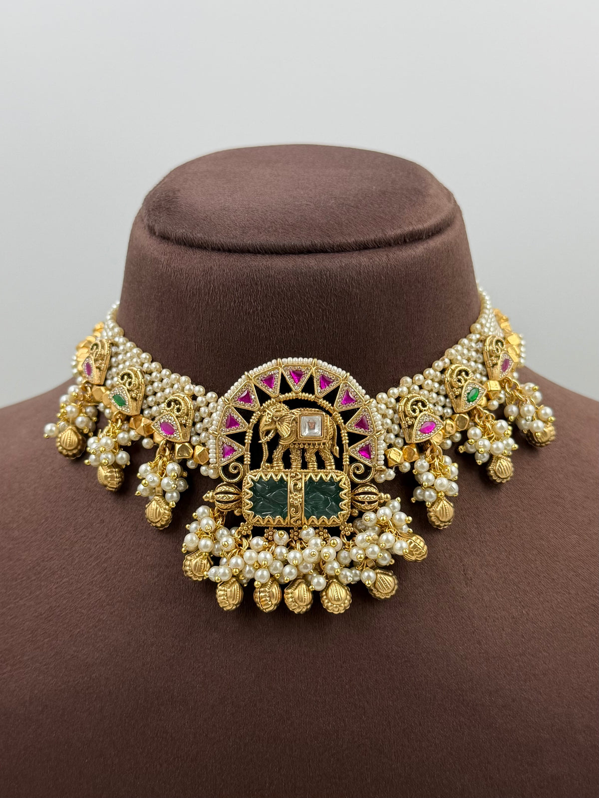 Padmini Chorski Choker Necklace Set