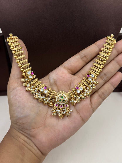 Meghavi Heritage Chorski Necklace Set