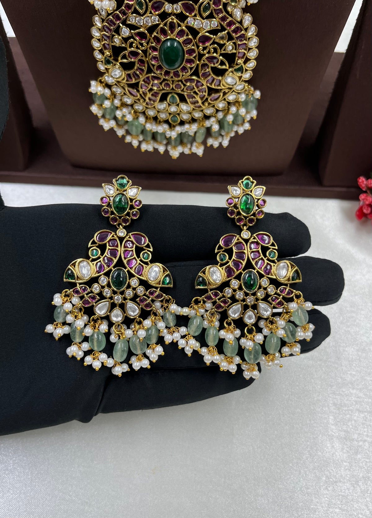 Tanishq Victorian South Indian Necklace