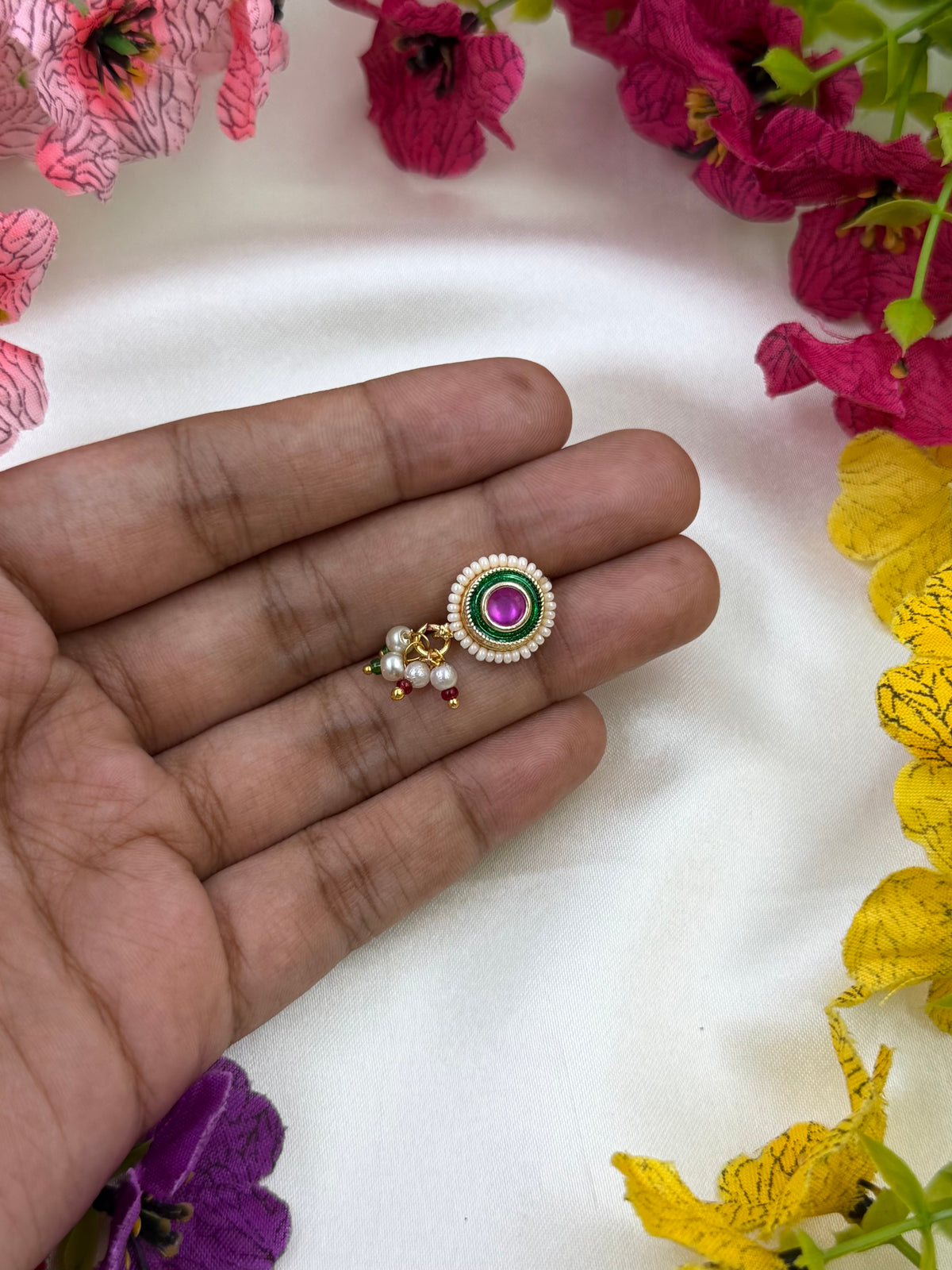 Tanushri Traditional Indian Nose Ring