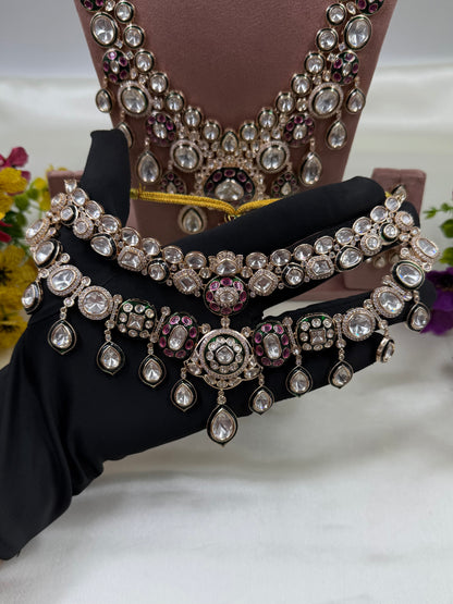Suchita Moissanite Premium Semi Bridal Set