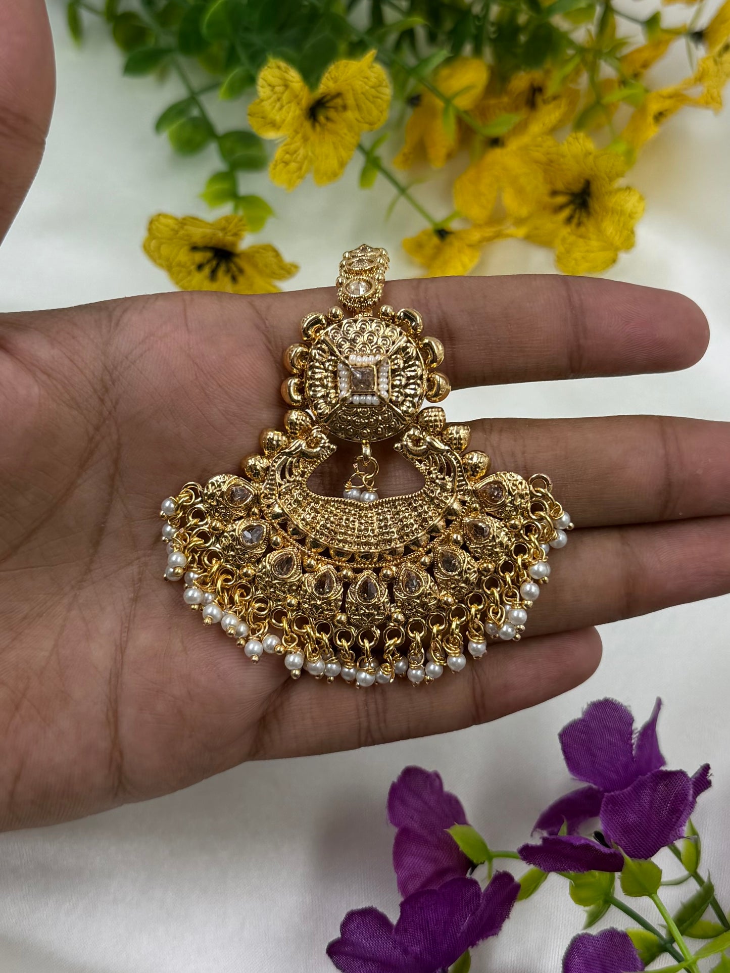 Trisha Traditional Mang Tika