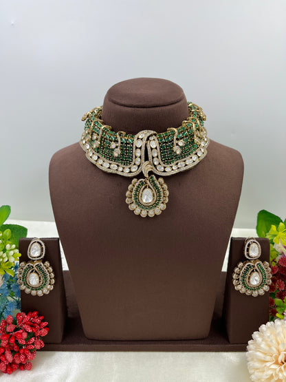 Diya Premium Kundan Necklace
