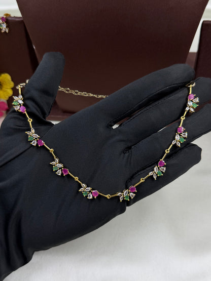 Vinita Victorian Delicate Necklace