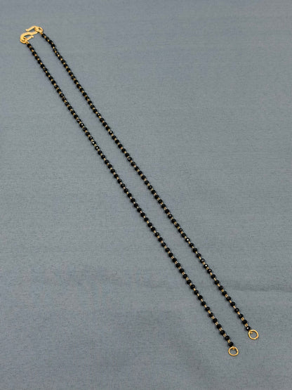 18 Inches Black Beads Chain