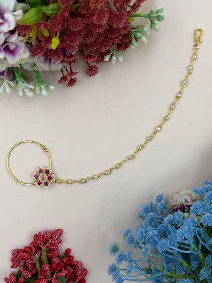 Kanishka Traditional Indian Nose Ring