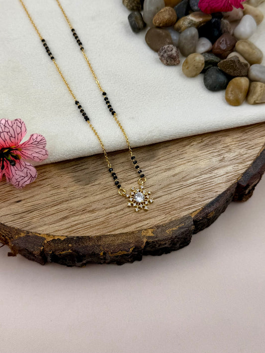 Sunflower Sparkle Mangalsutra