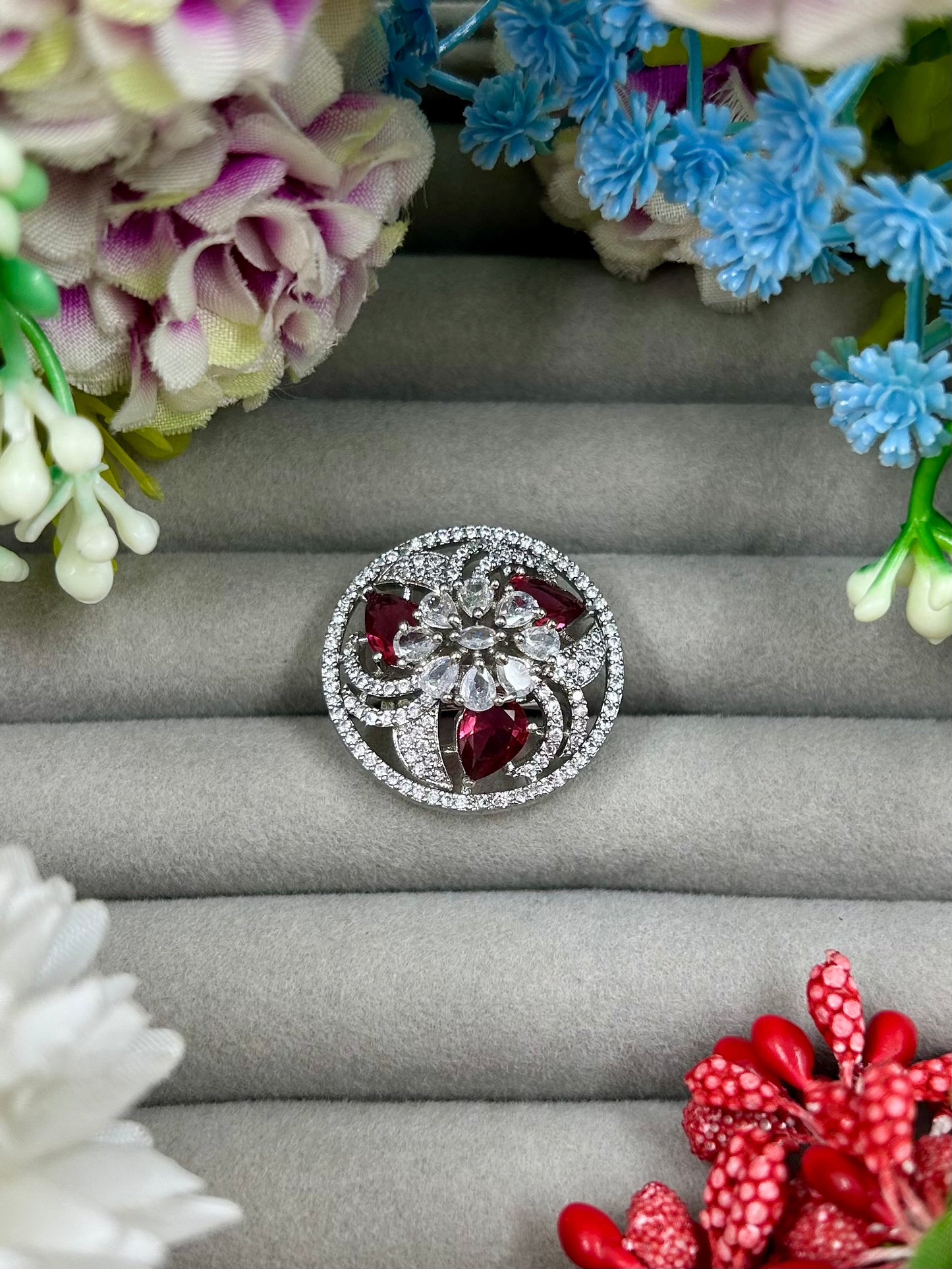 Akansha American Diamond Ring
